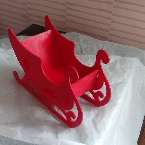 TY "4" HOLIDAY Beanies *VINTAGE* W/Wooden Sleigh - Picture 2 of 10